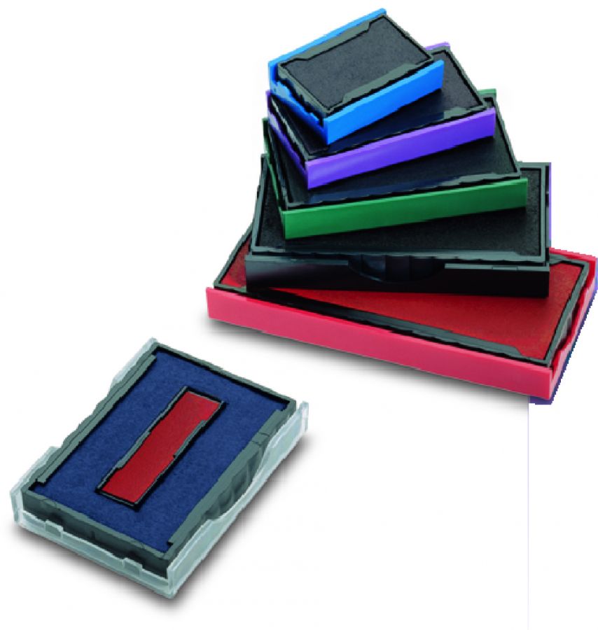 5 couleurs disponibles Cassette dencrage 6/44055 pour tampon TRODAT PRINTY 44055 6/44055E - Violet Encre tampon encreur